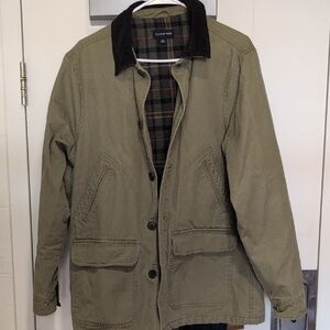 Lands' End Khaki Men's Military Jacket